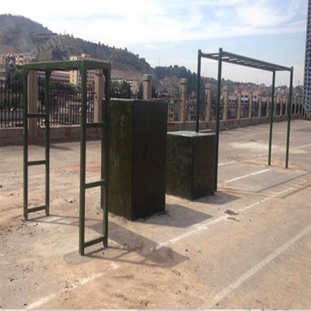 军事训练器材400米障碍设施 学校单双杠安装教程