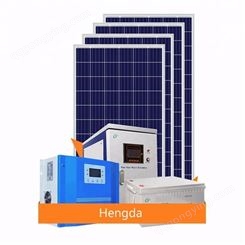 三卧室房屋使用 恒大光伏太阳能电池板系统 5kw 太阳能系统价格