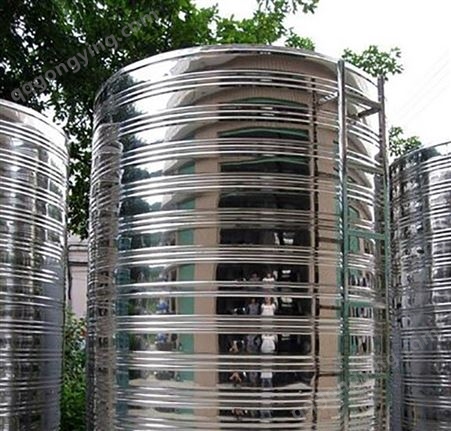 温|州健升生产不锈钢消防水箱水塔 别墅家用供水储水 储水罐