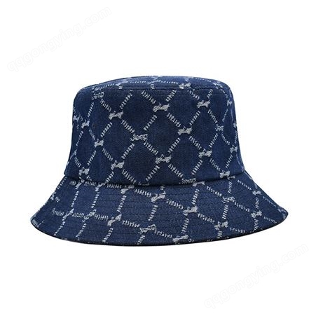 棉质渔夫帽定制 logo刺绣印字广告帽定做 儿童男女盆帽订制帽子