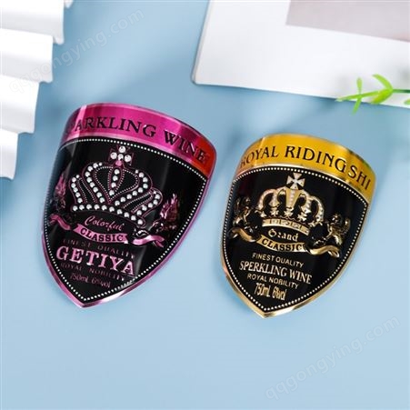 丰迪 锌合金压铸金属标牌 可印logo酒标商标 支持定制设计